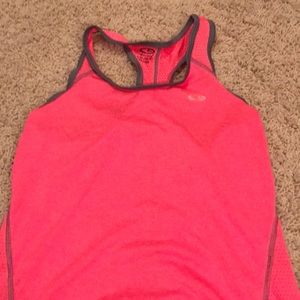 long champion pink tank top